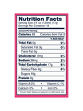 Sangria in a Bag Nutrition facts