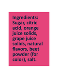 Sangria in a Bag ingredients