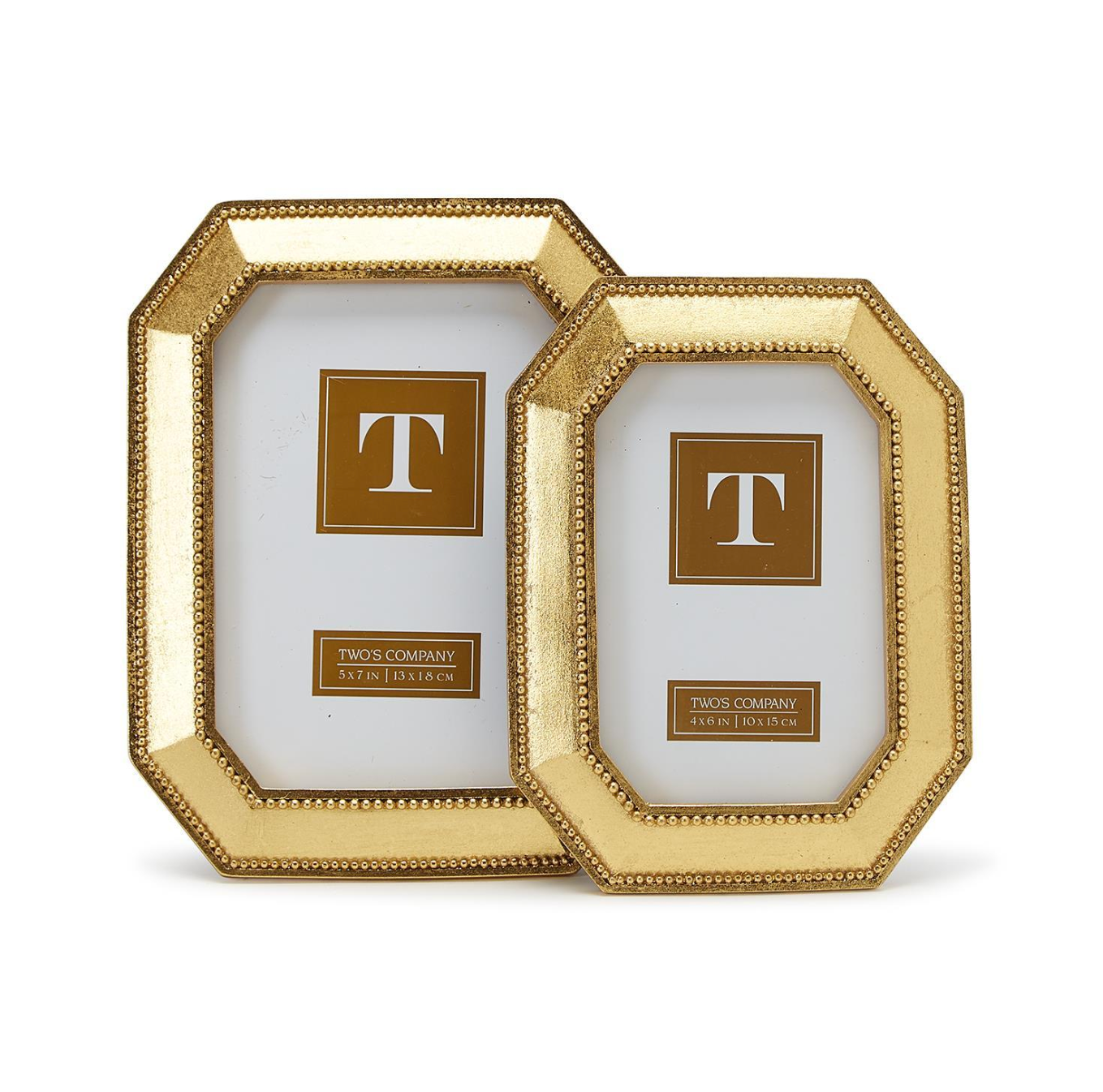 Beads of Gold Frame by Two’s Company