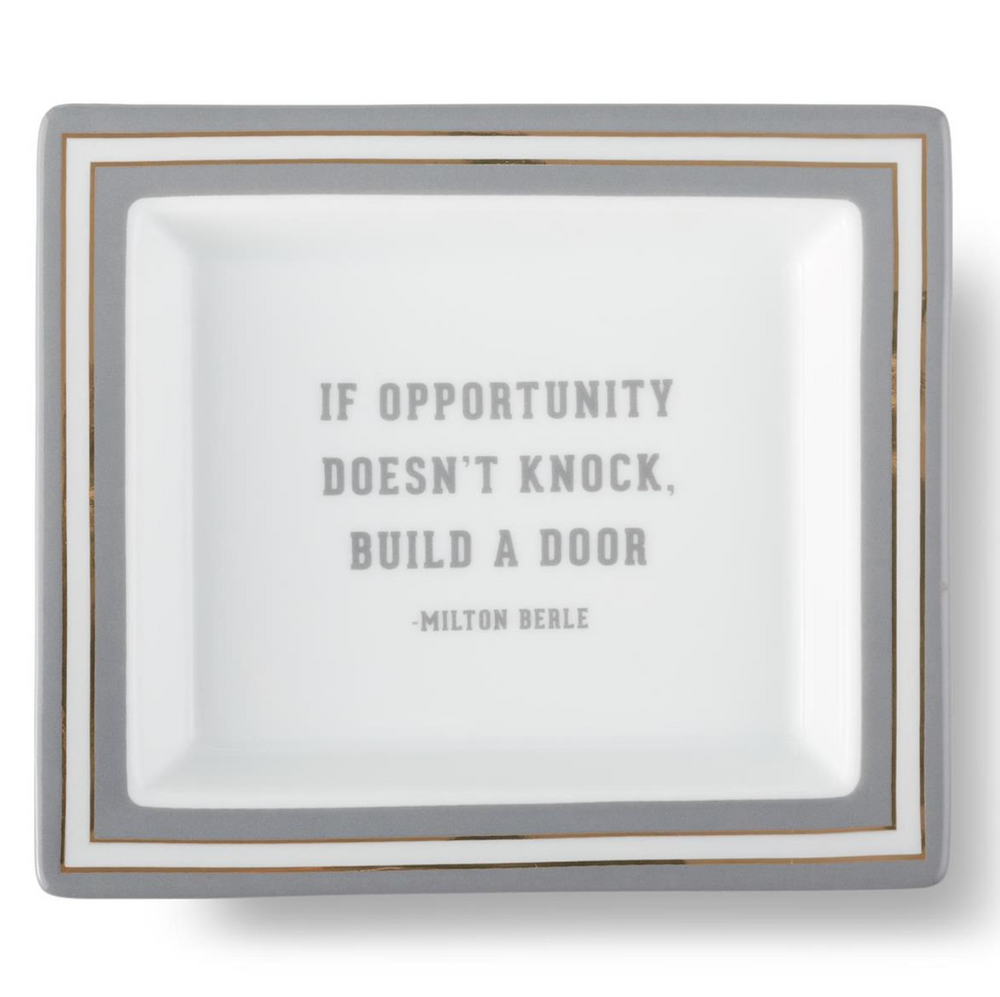 Gentleman's Wise Saying Desk Tray