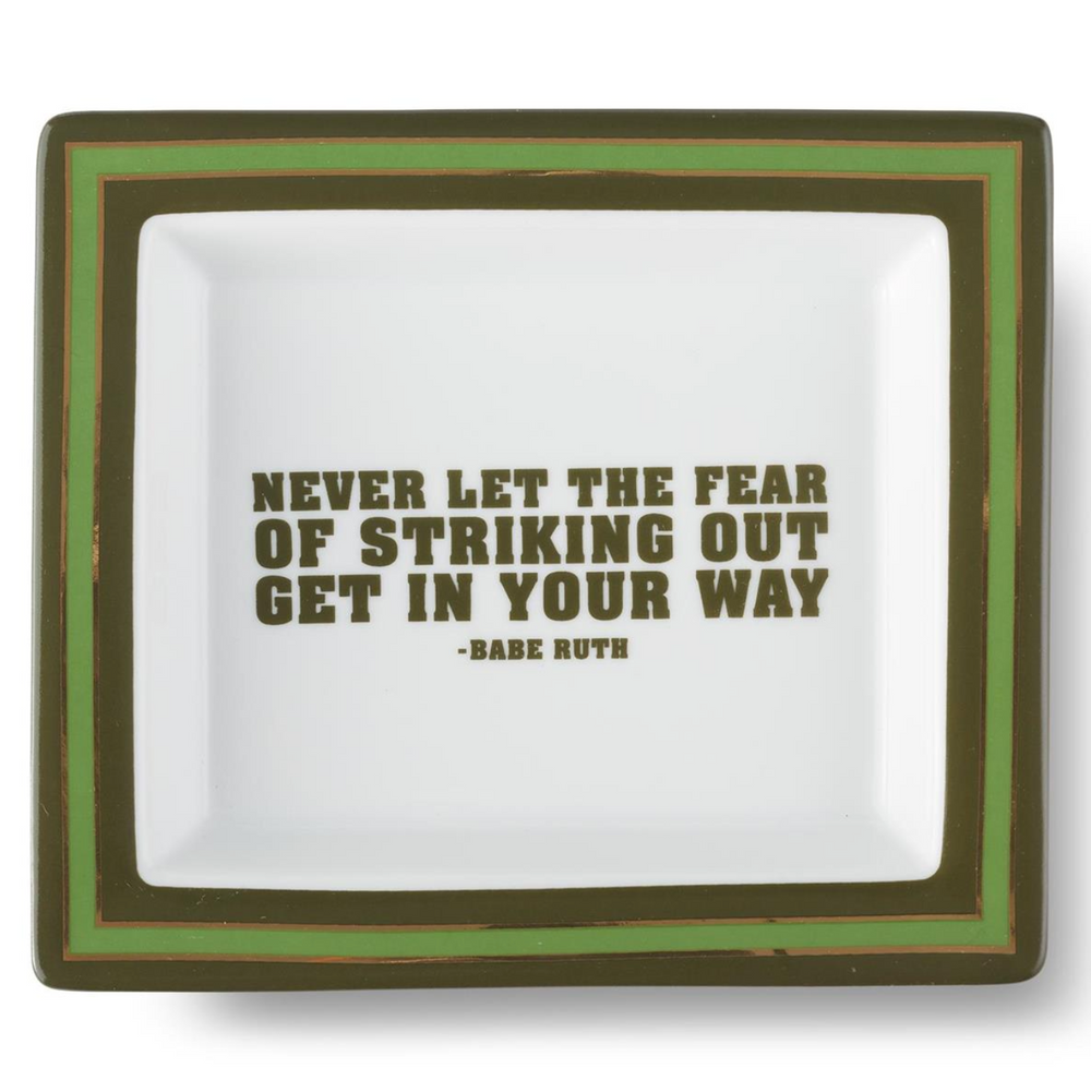 Gentleman's Wise Saying Desk Tray
