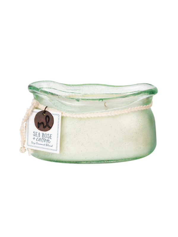 Sea rose and cotton candle 