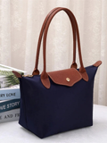navy Shiloh 13 inch Nylon Tote Bag 