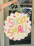polka dot Shop Small Door Hanger 
