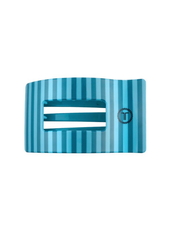 blue and teal rectangle flat clip 