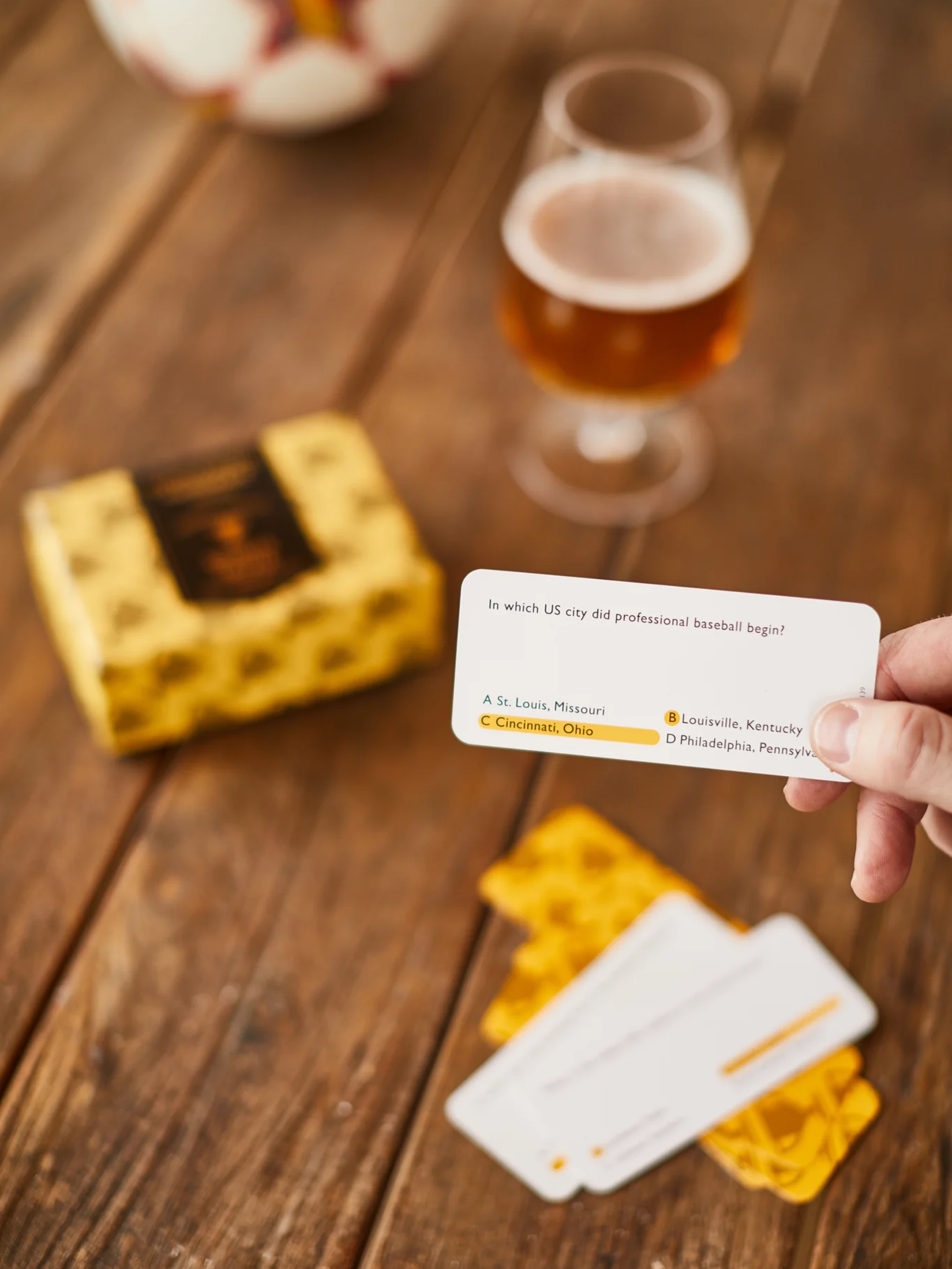 Sports Trivia Cards