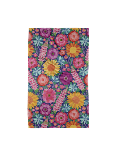 Spring Blooms Tea Towel