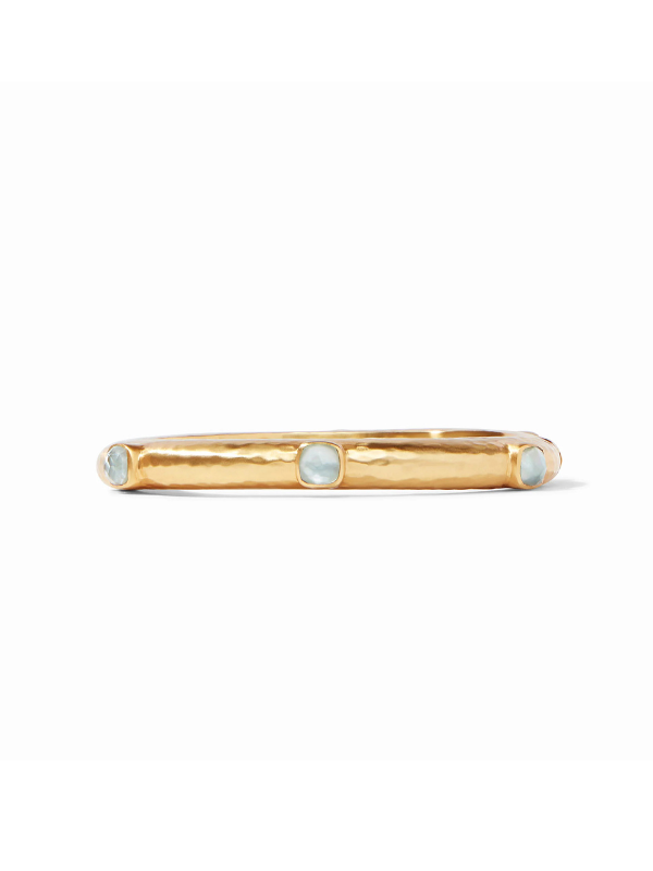 julie Vos gold hinged bangle 