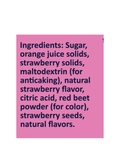 Strawberry Daiquiri in a Bag ingredients
