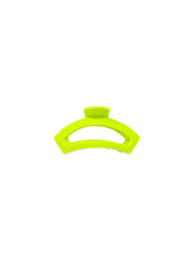 neon green Open Tiny Hair Clip