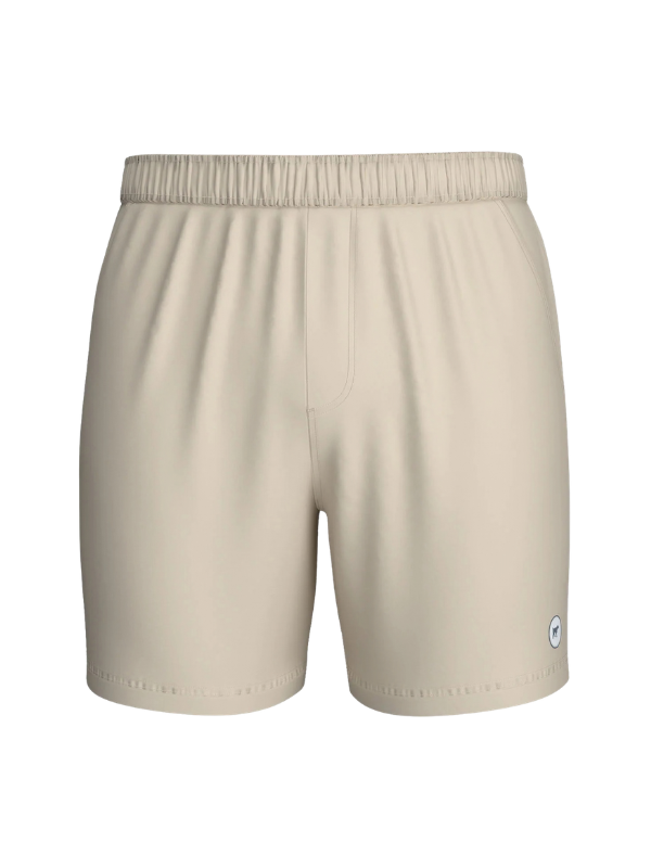 Sun Washed Shorts in Khaki by Southern Point mens swim trunk waterproof shorts summer apparel 