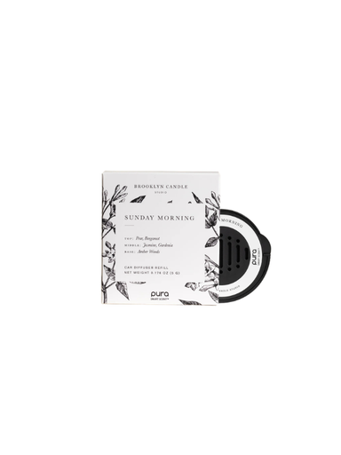 bright pear and bergamot, soft florals, and calming amber woods.