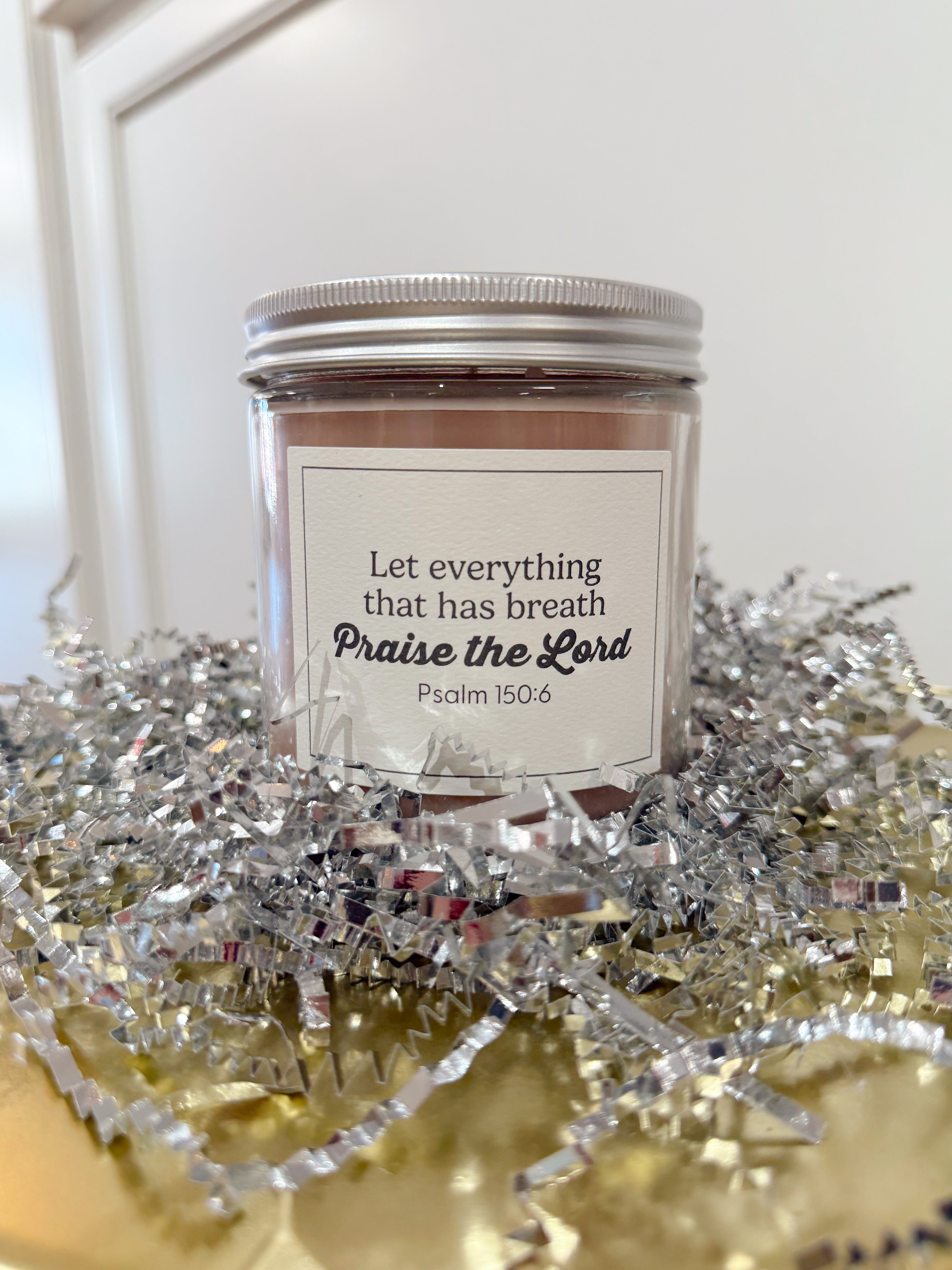 Sweet Grace Collection Praise The Lord Candle