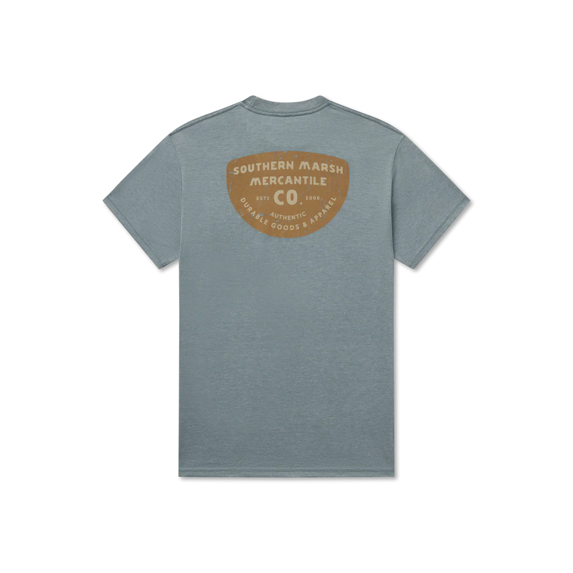 Seawash Mercantile Badge Tee in Burnt Sage by Southern Marsh