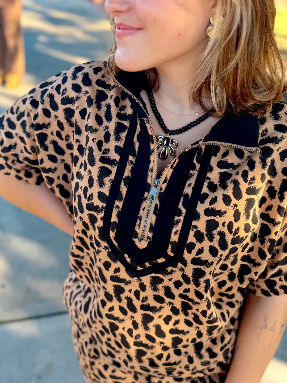 The Margot Leopard Top (S-L)