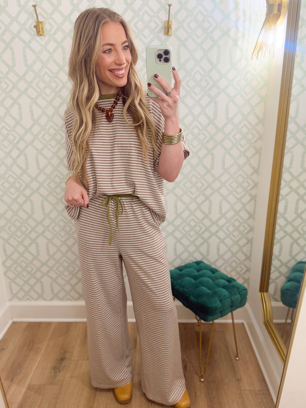 The Maren Striped Knit Pants (S-XL)