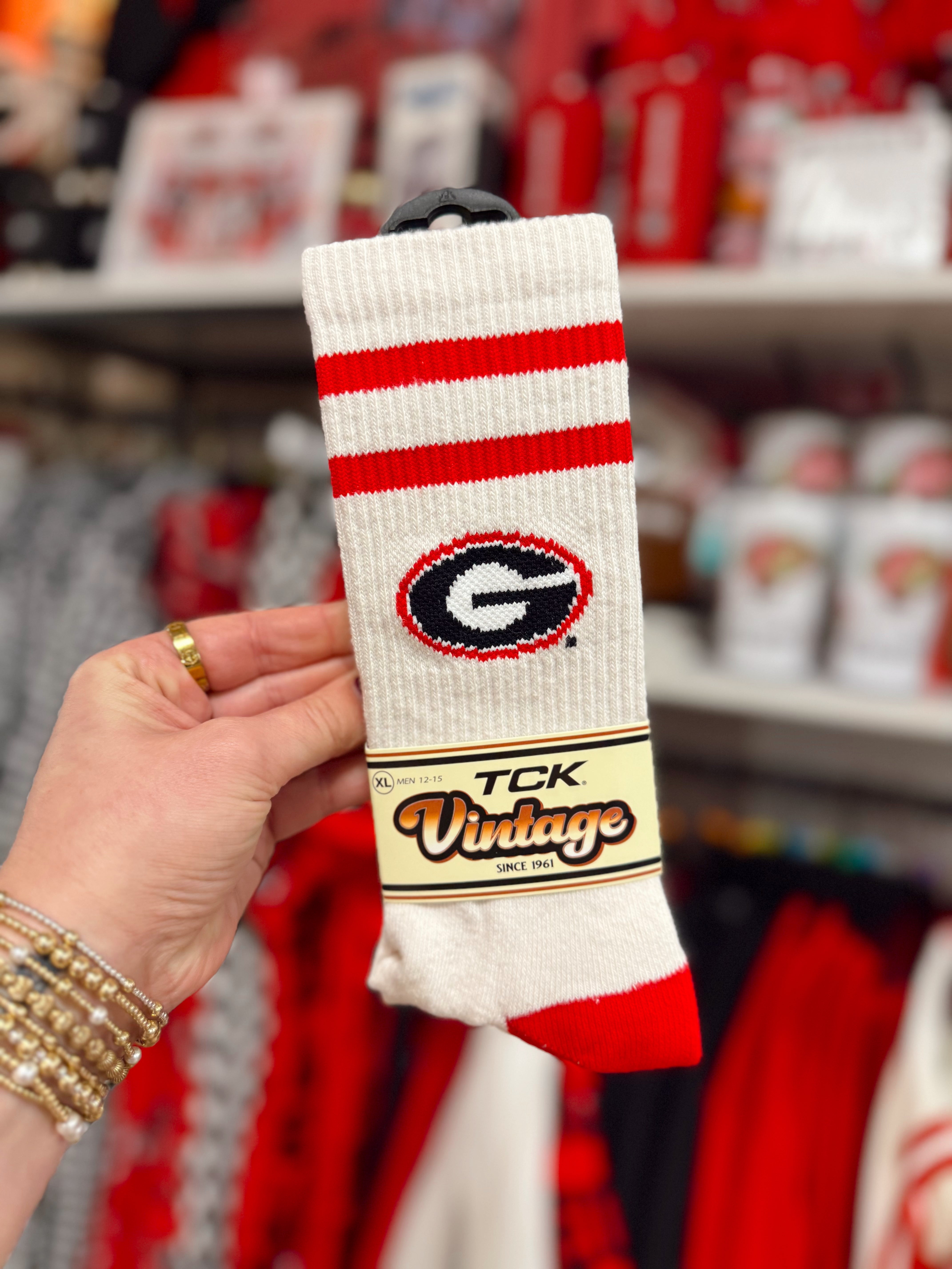 Vintage Crew Game Day Socks