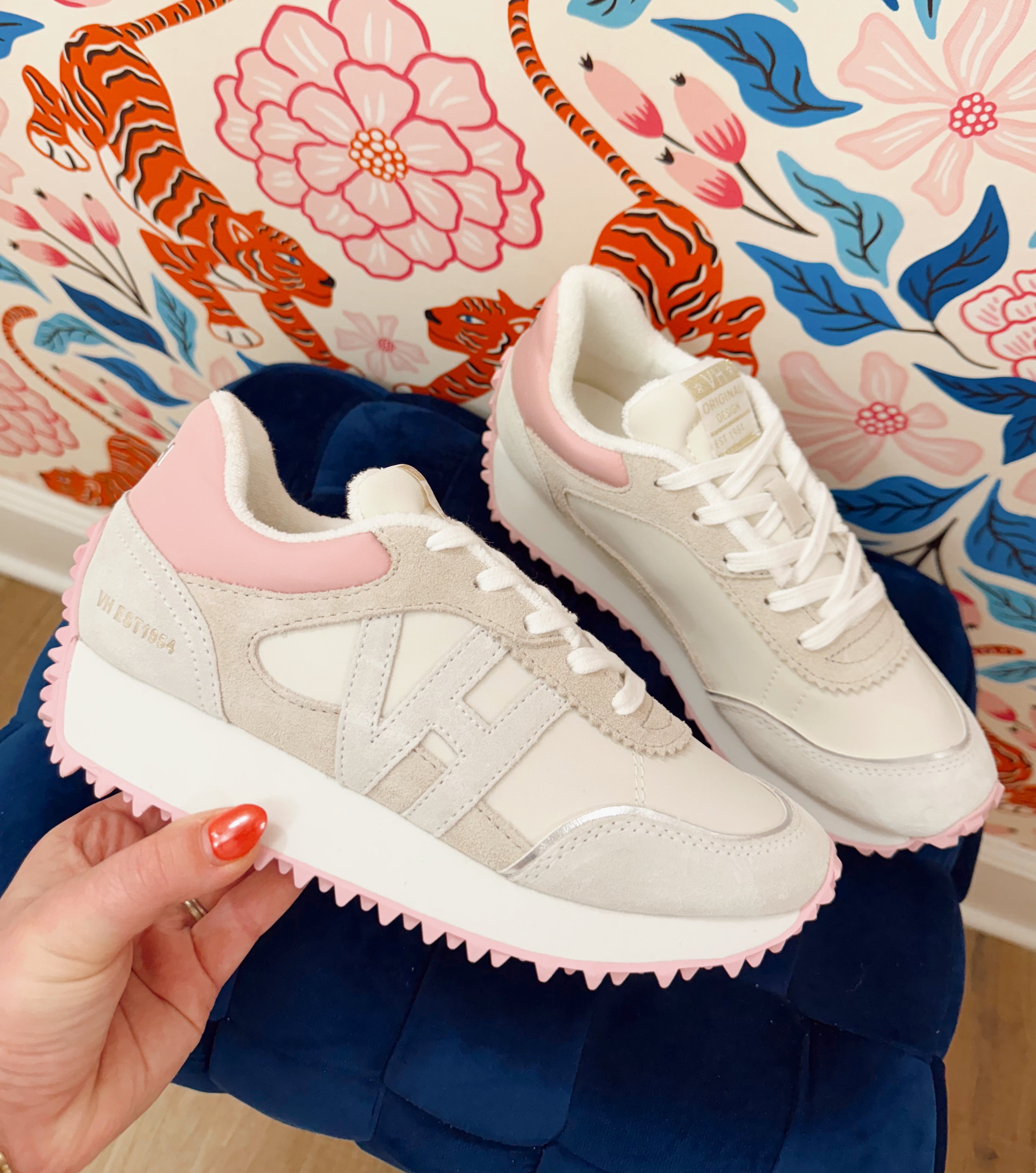 Pink/Silver Vintage Havana Cosmic 42 Women's Sneakers