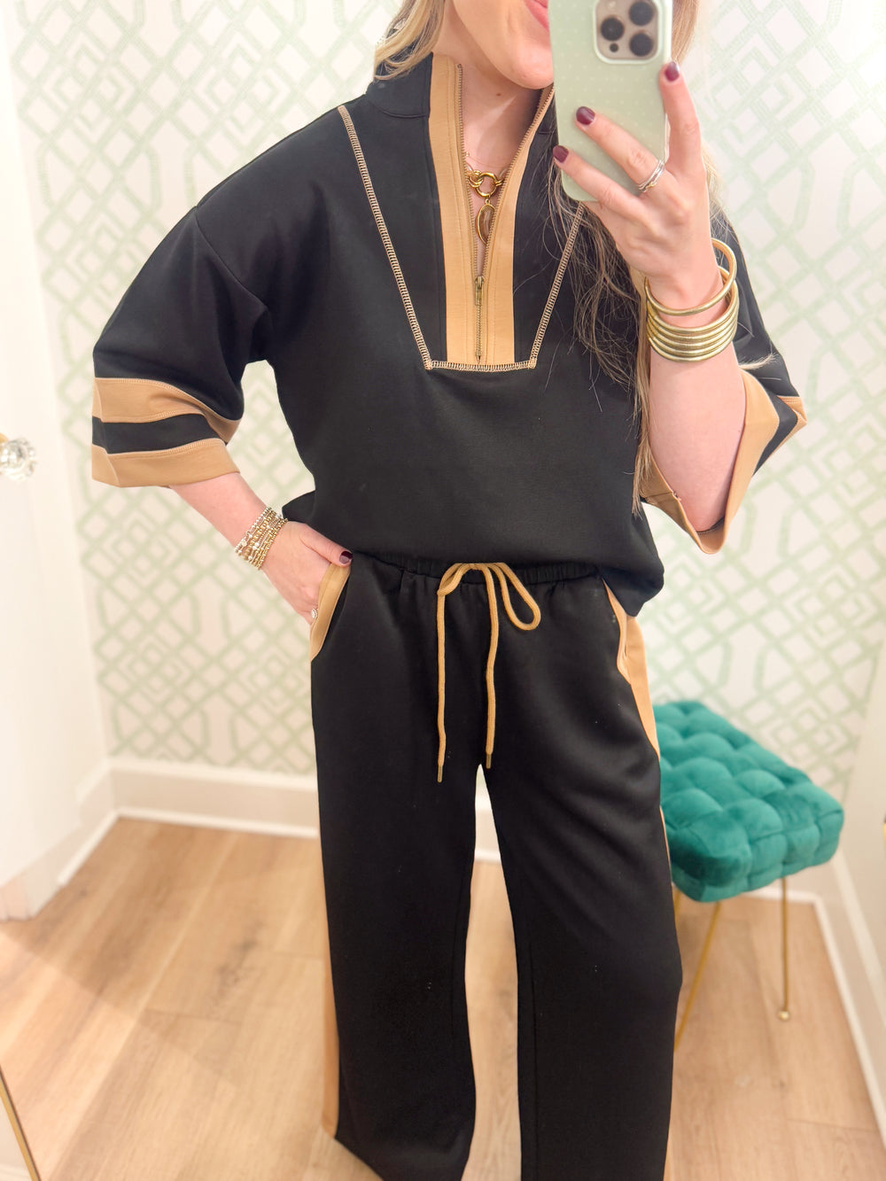The Lennox Side Contrast Pants (S-L)