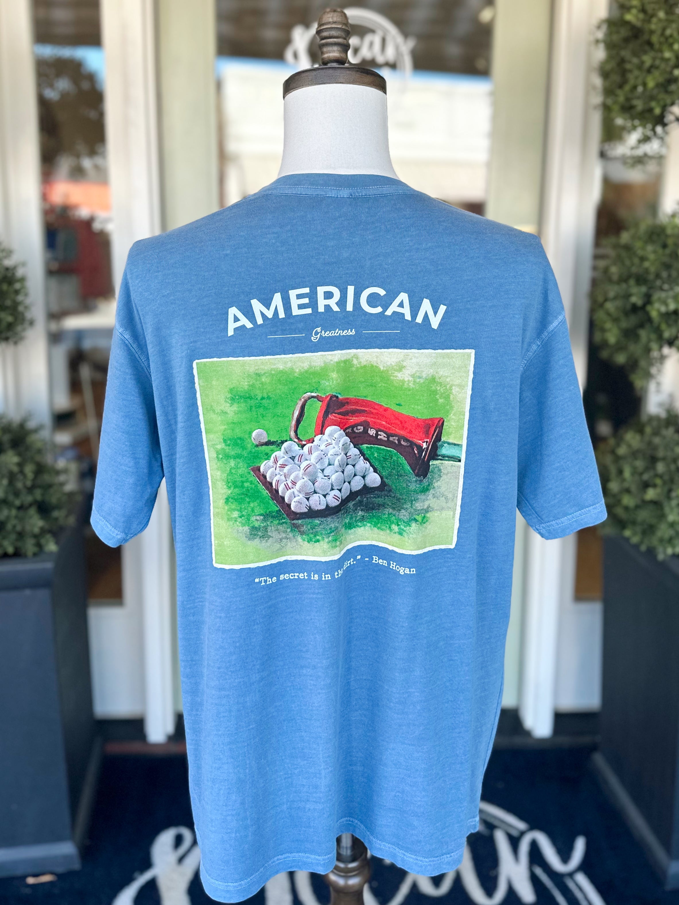 Hogan's Secret Tee in Denim By Peach State Pride