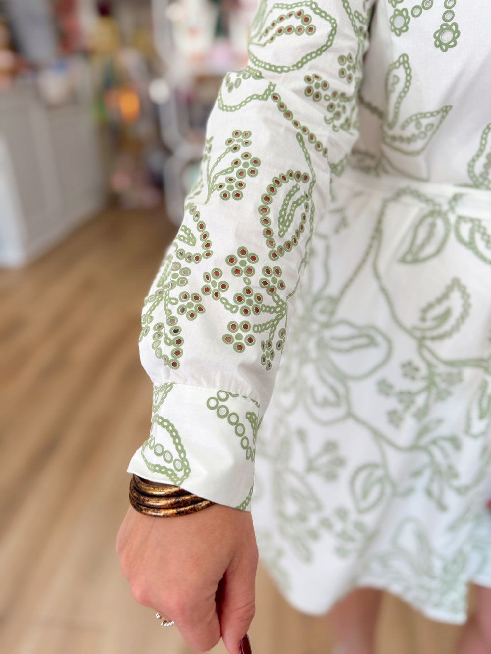 The Sarah Dress in Lacecap White by Mary Square (S-XL)