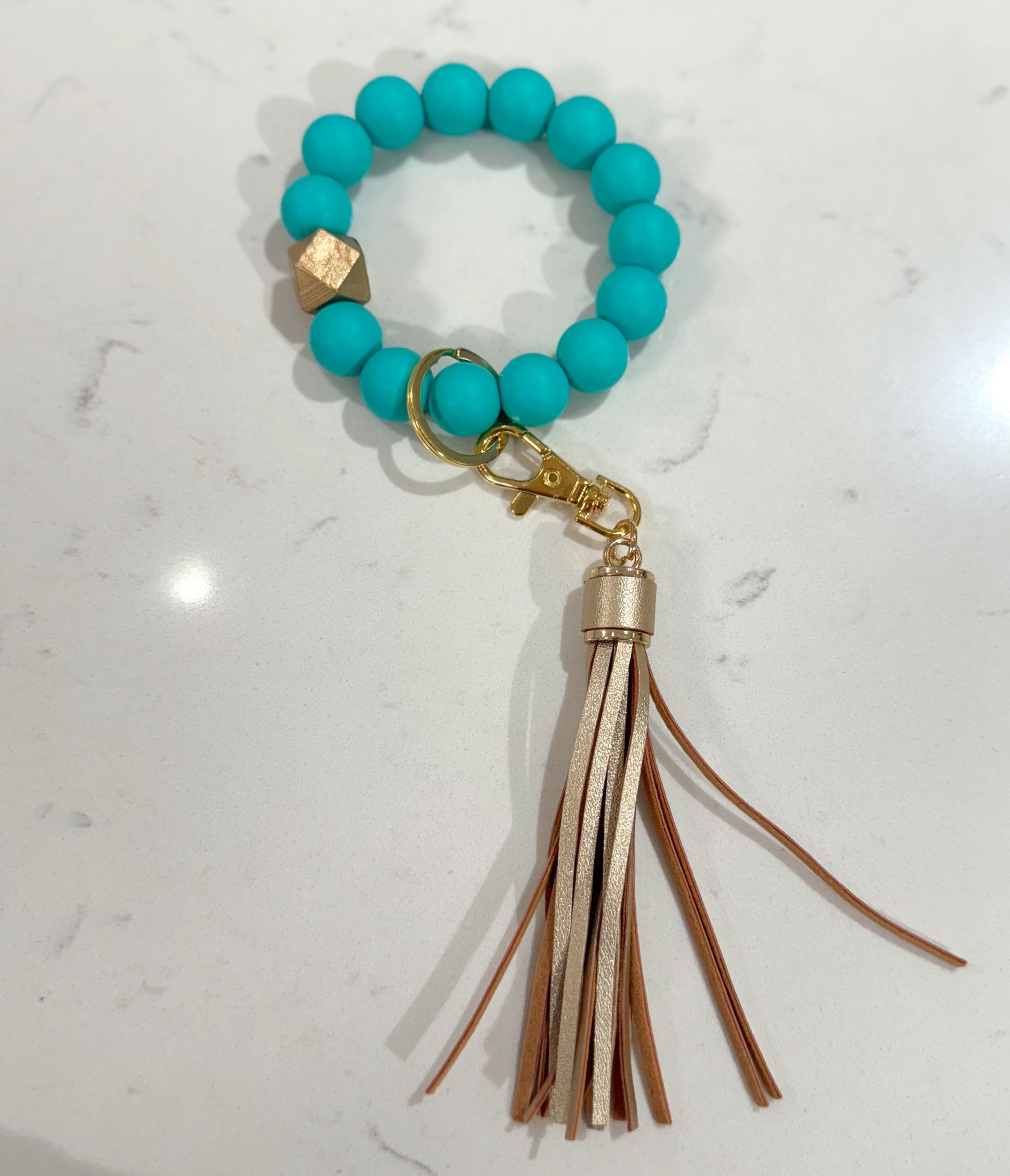 Solid Wristband Keychain