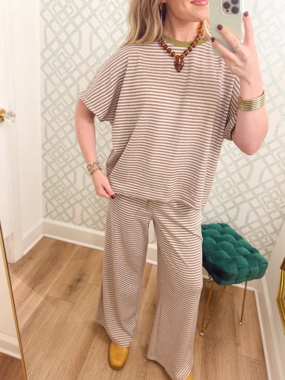 The Maren Striped Knit Top (S-XL)