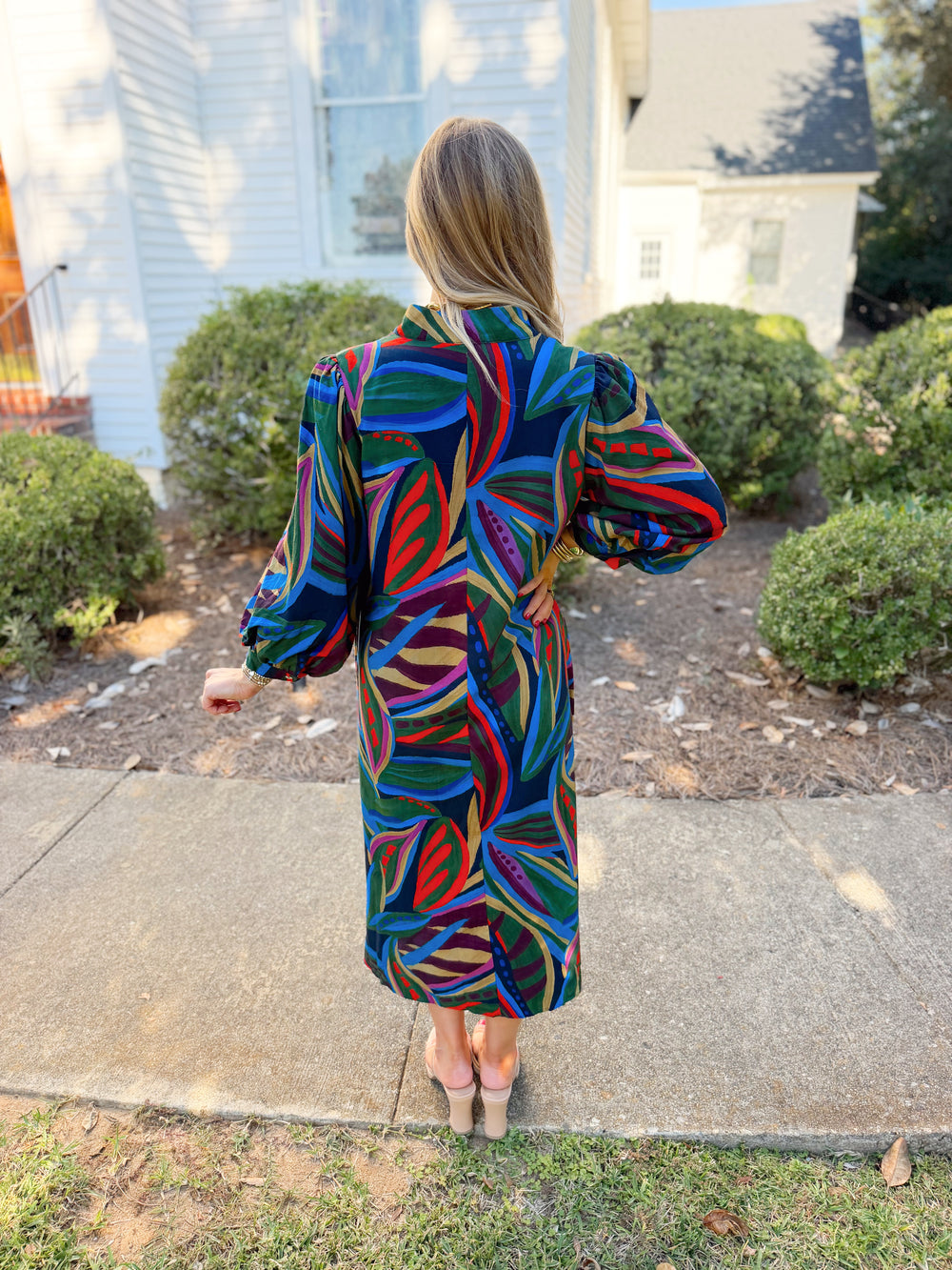 The Romy Boho Floral Print Dress (S-L)
