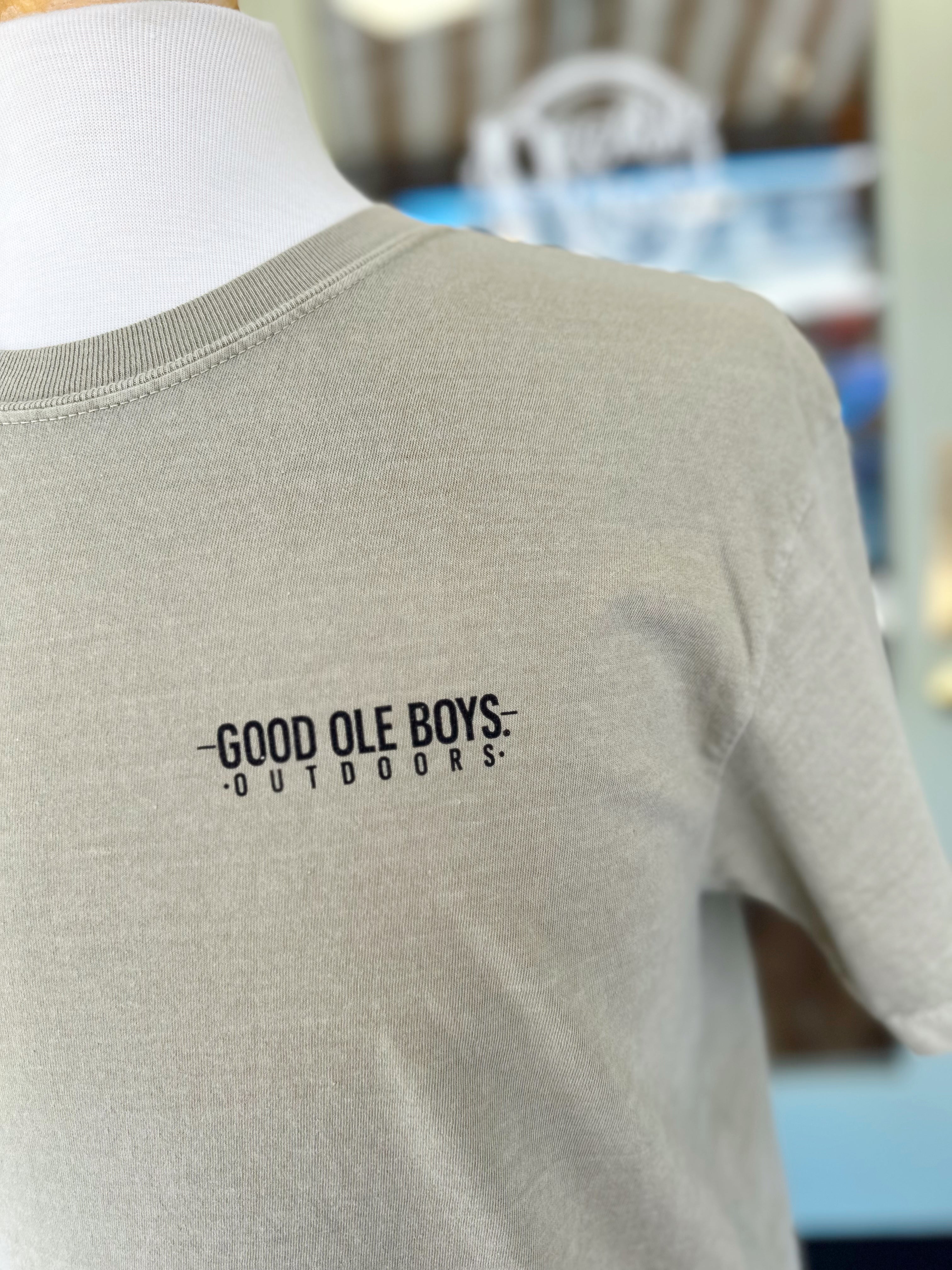 Good Ole Boys Lab Duck Camo Patch Tee
