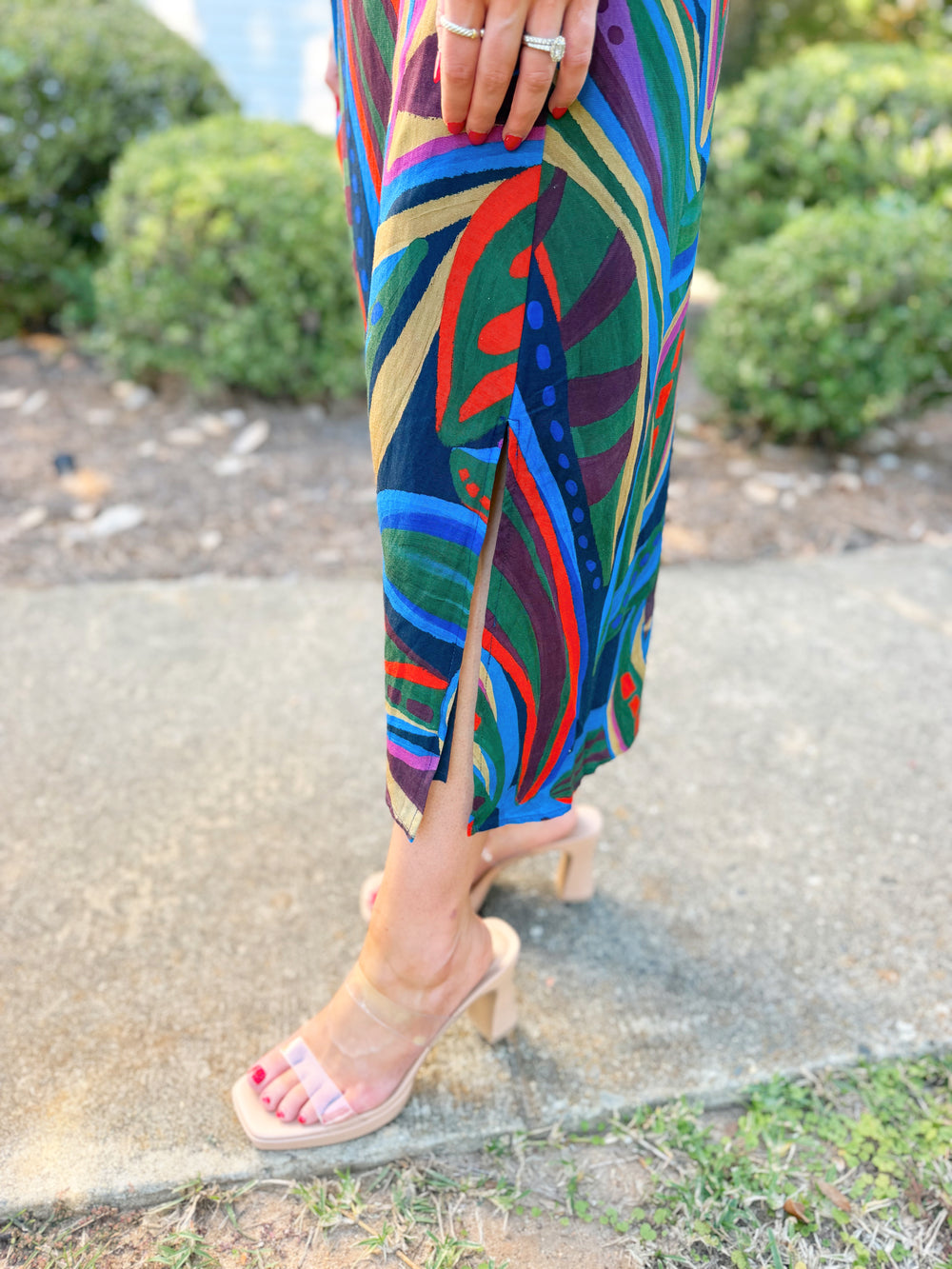 The Romy Boho Floral Print Dress (S-L)