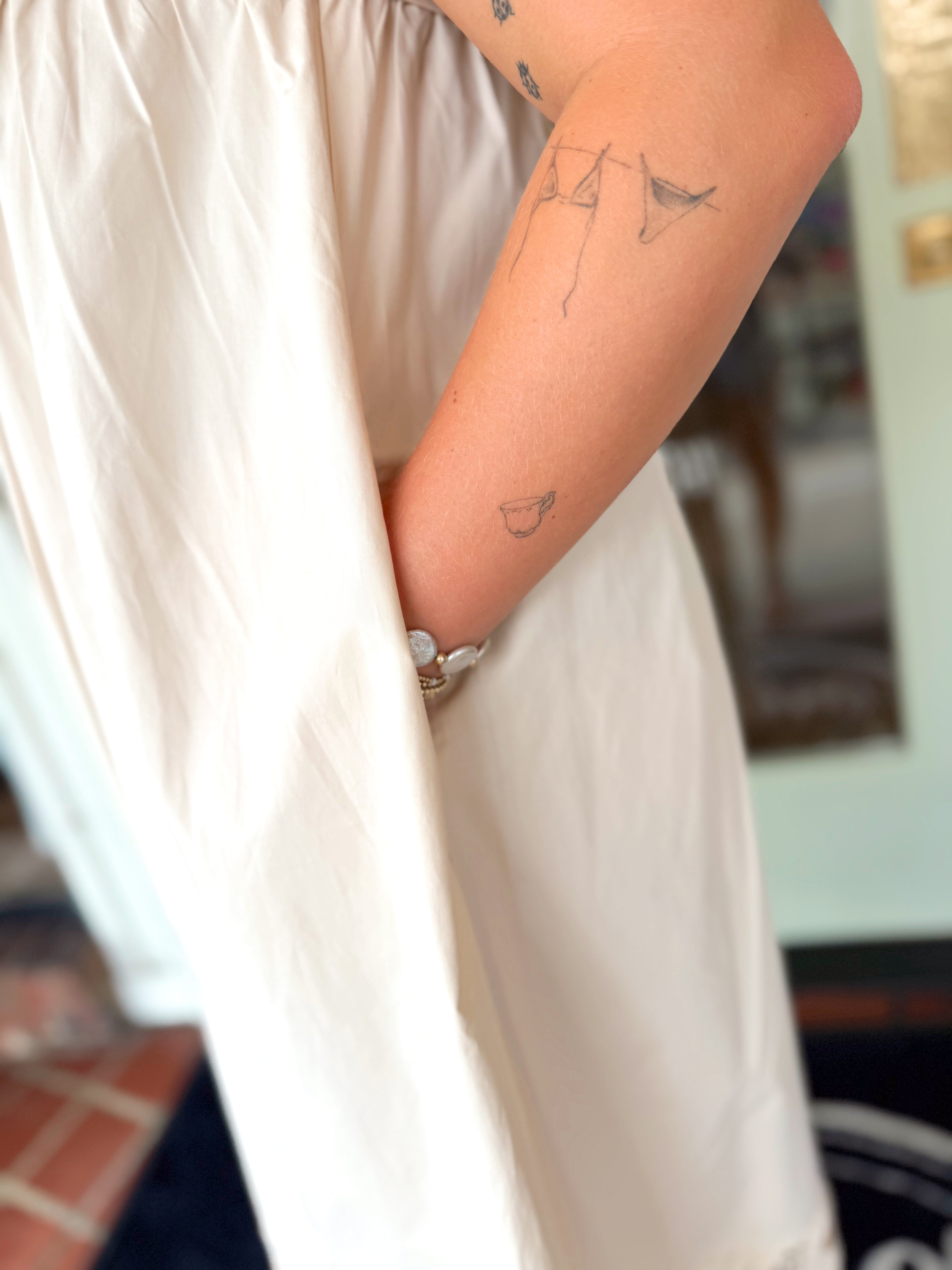 Cream Boho Maxi Dress (S-L)