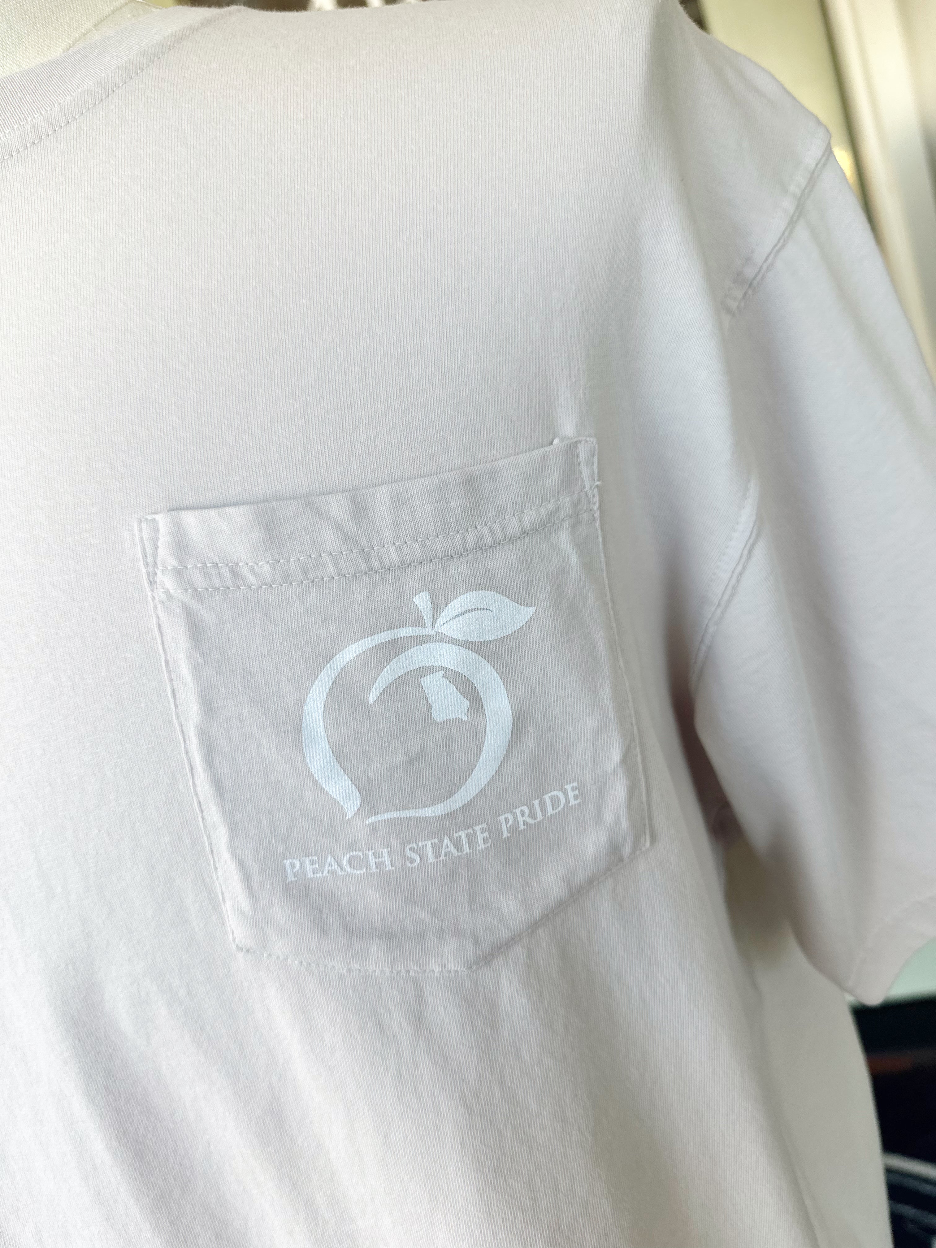 Dog Days Tee in Oyster By Peach State Pride