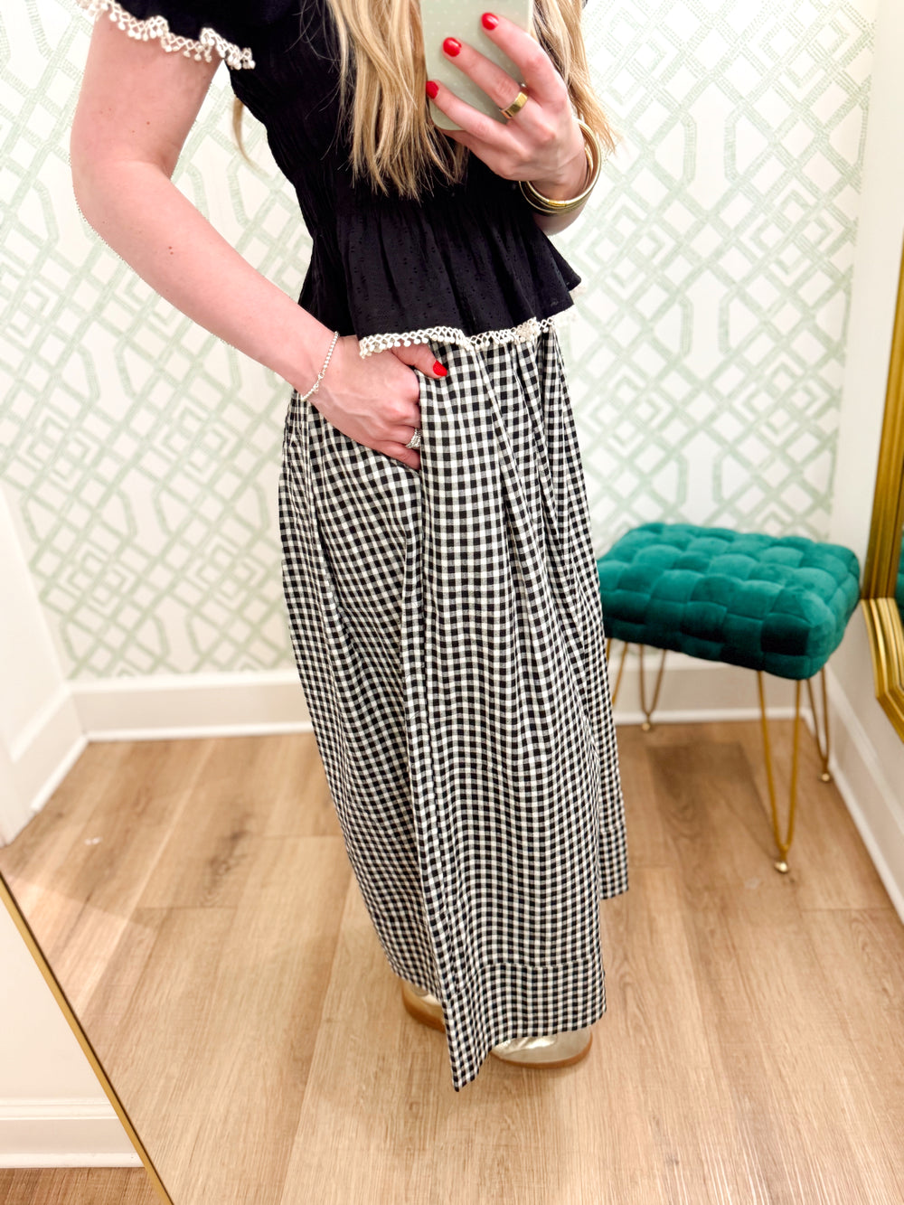 The Blaine Gingham Pants (S-L)