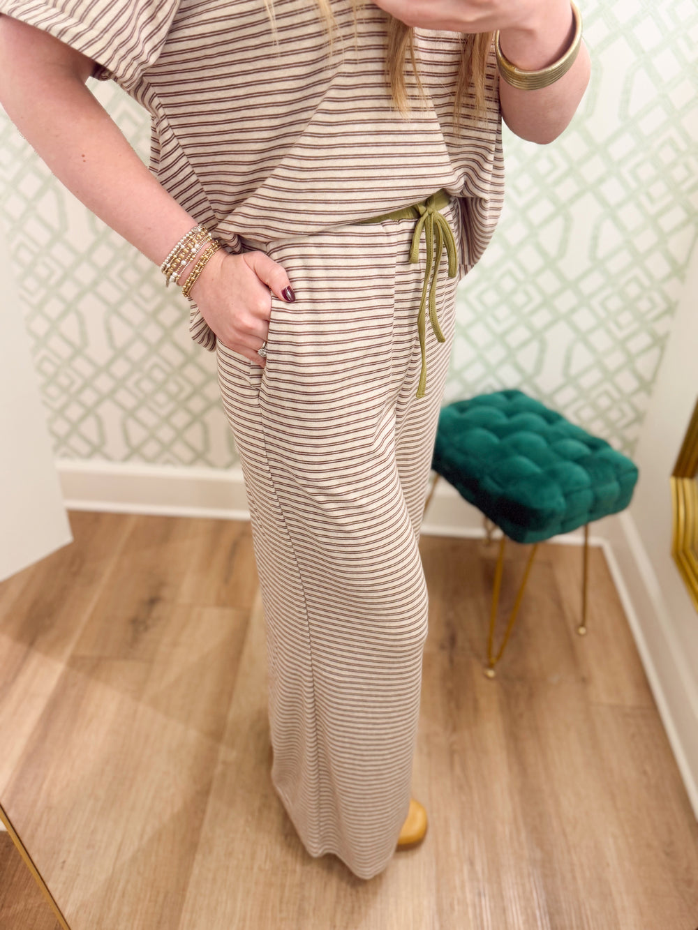 The Maren Striped Knit Pants (S-XL)