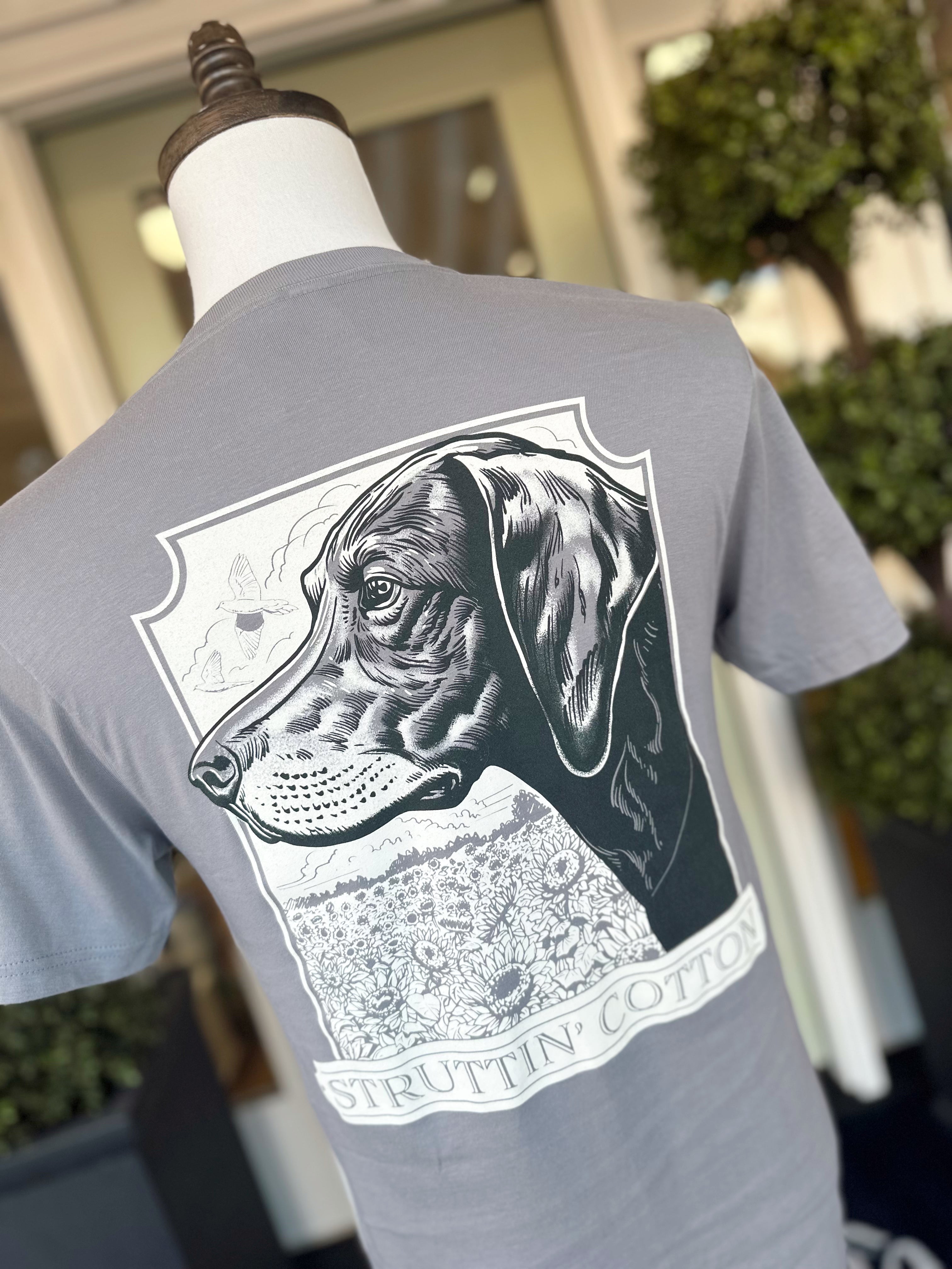 Dove Season Dog Tee by Struttin' Cotton