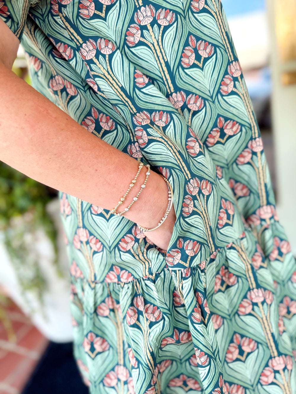 The Mae Floral Puff Sleeve Mini Dress (S-L)