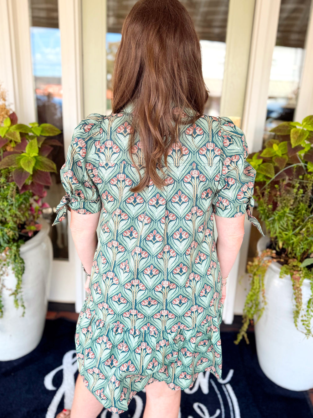 The Mae Floral Puff Sleeve Mini Dress (S-L)