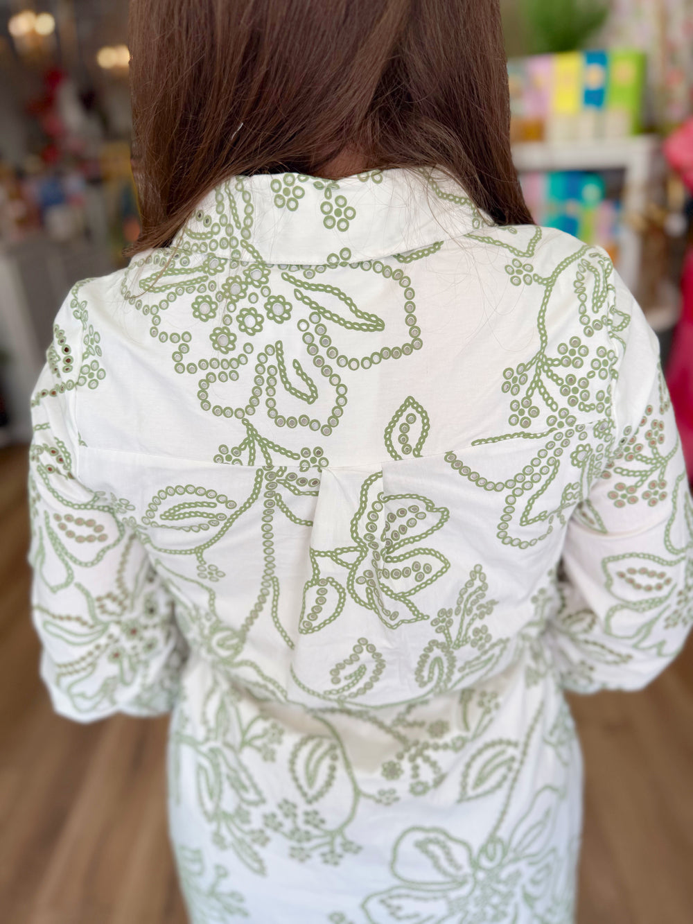 The Sarah Dress in Lacecap White by Mary Square (S-XL)