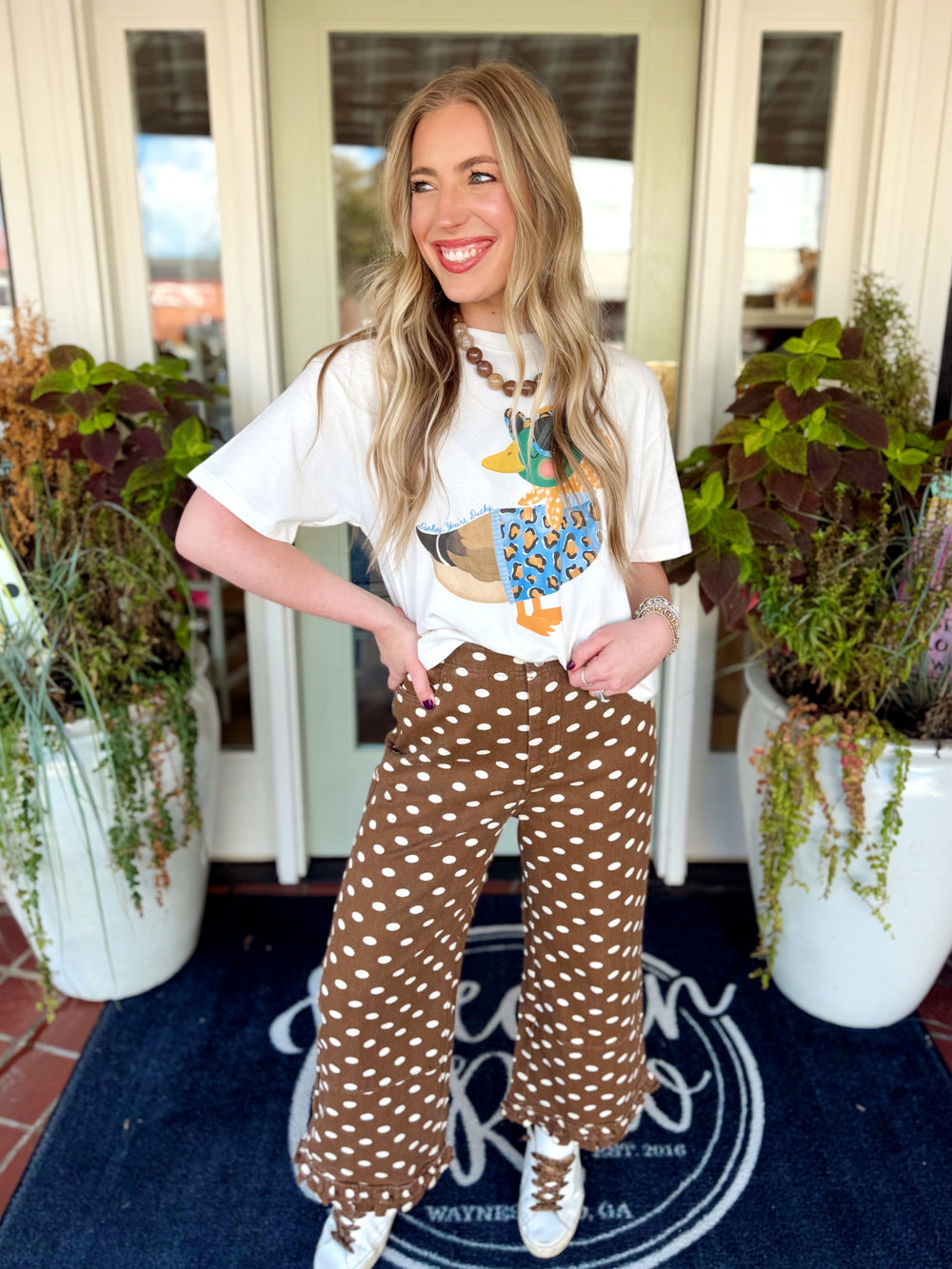 The Kennedy Polka Dot Pants (S-L)