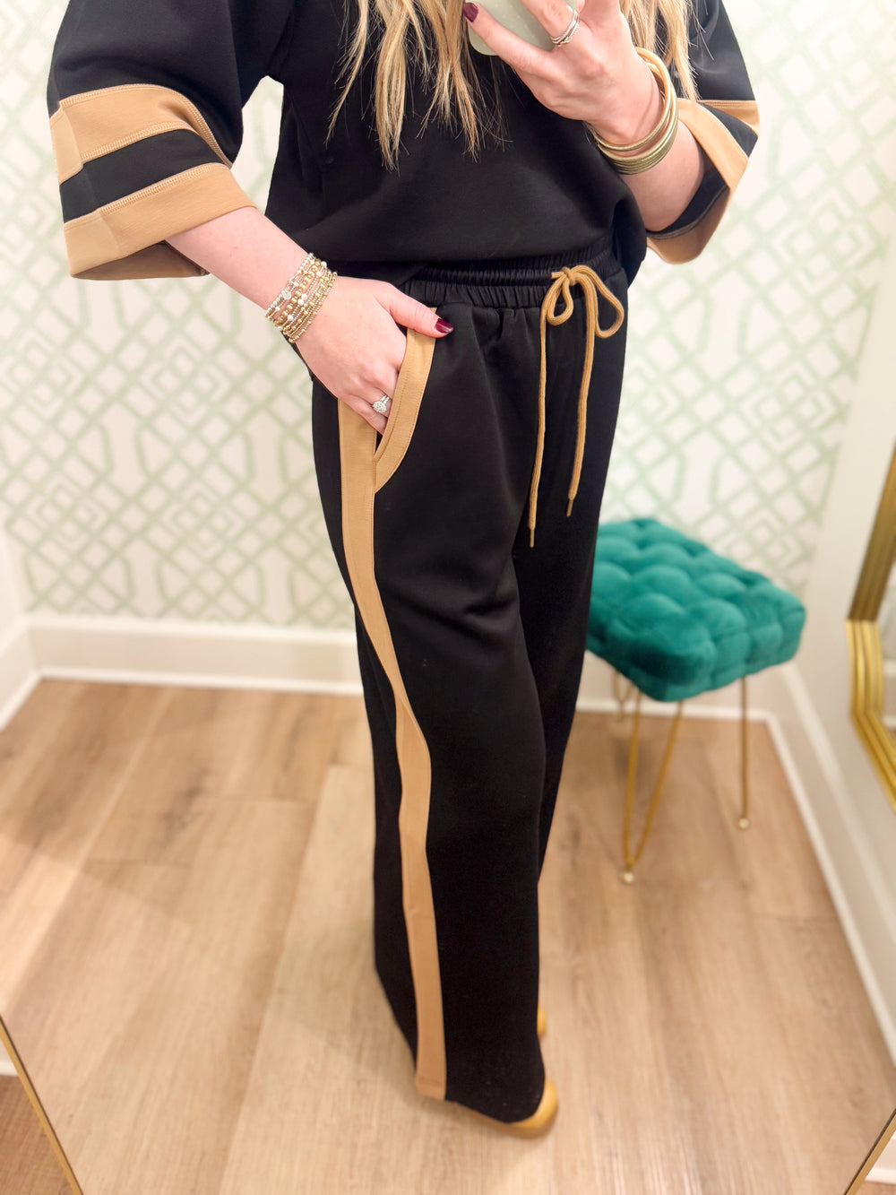 The Lennox Side Contrast Pants (S-L)