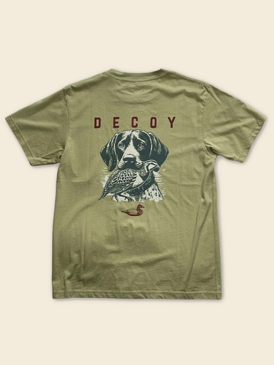 The GSP T-Shirt belongs to the dog that covers ground like he has somewhere to be. 