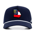 state of GA Traditions Rope Hat - Navy