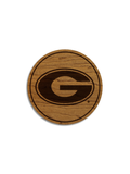 University of Georgia "G" Coaster in cherry 