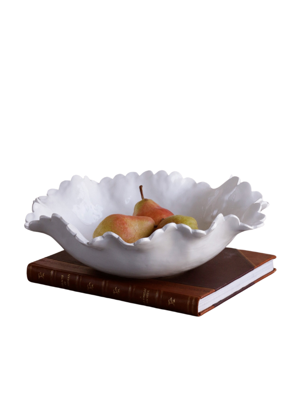 White Melamine large bowl