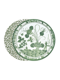 VIDA Faenza and Cheetah Reversible Round Placemats - Set of 4 decorative chic home decor tableware