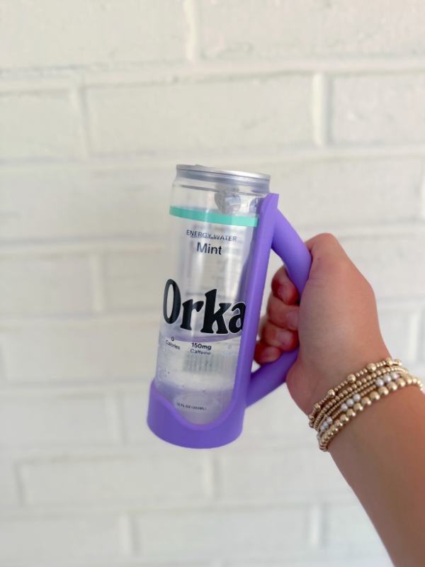Slim Can Holder in Purple
