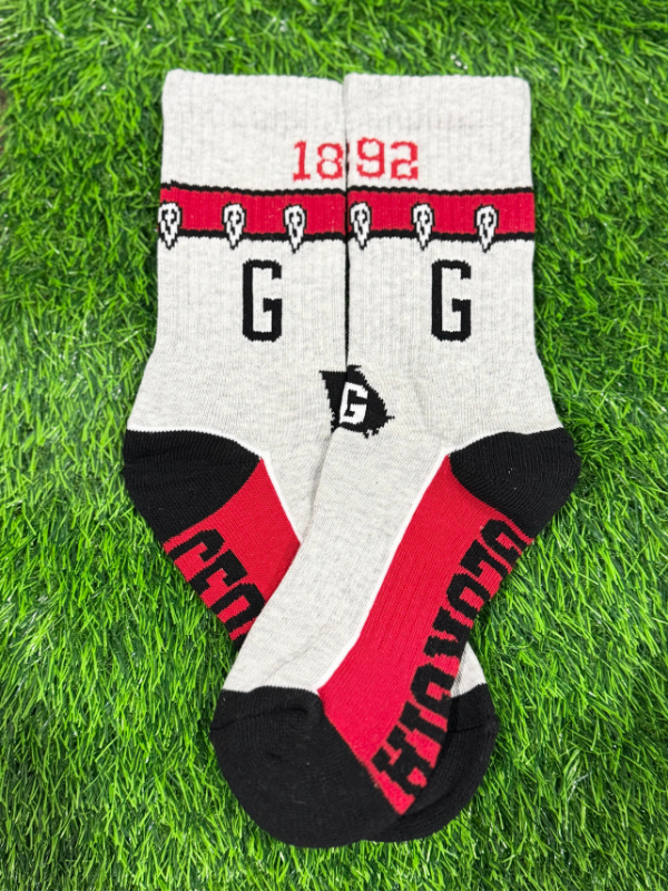 Georgia Crew Socks-M/L
