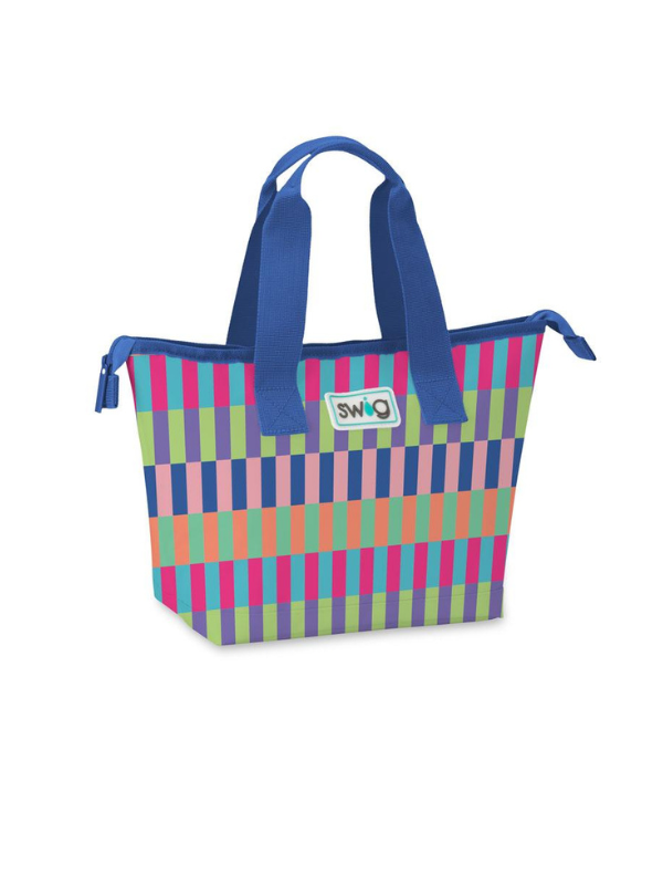 Brite Stripe Lunchi Lunch Bag by Swig