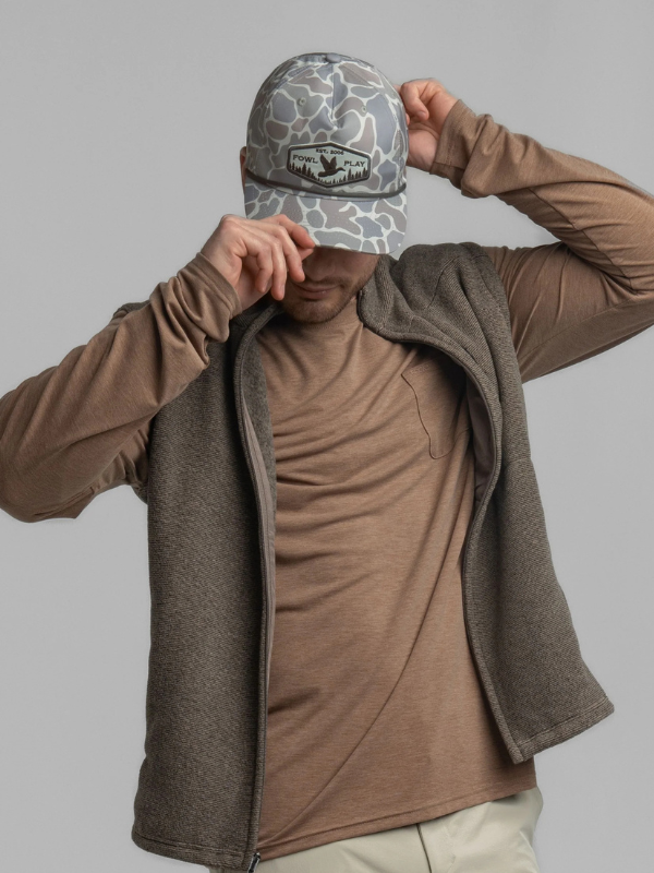 Printed 5 Panel Snapback in Ridgeline By Southern Shirt Co.