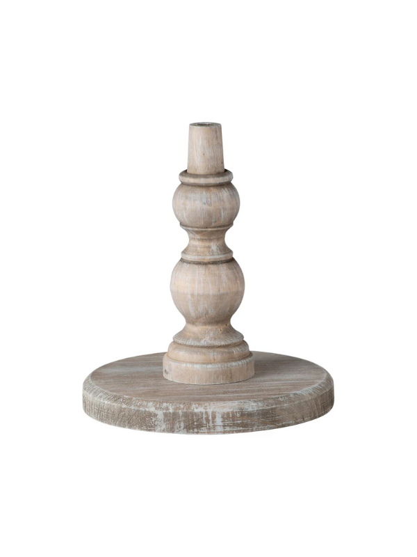 Brown Wood Base for Toppers